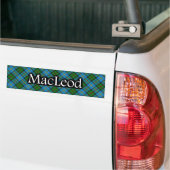 Clan MacLeod Tartan Bumpersticker (Op Truck)