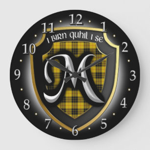 Clan MacLeod Tartan Klok