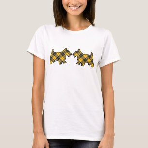 Clan MacLeod Tartan Scottie Dogs 2 T-shirt