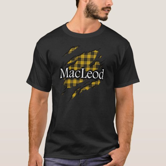 Clan MacLeod Tartan Spirit Shirt (Voorkant)