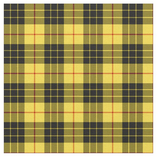 Clan MacLeod Tartan Stof (Close Up)
