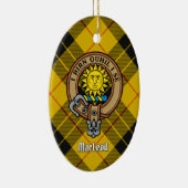 Clan MacLeod van Lewis Crest Keramisch Ornament (Rechts)