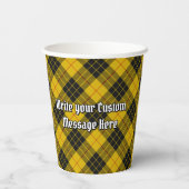 Clan MacLeod van Lewis Crest Papieren Bekers (Achterkant)