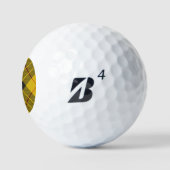 Clan Macleod van Lewis Tartan Golfballen (Logo)