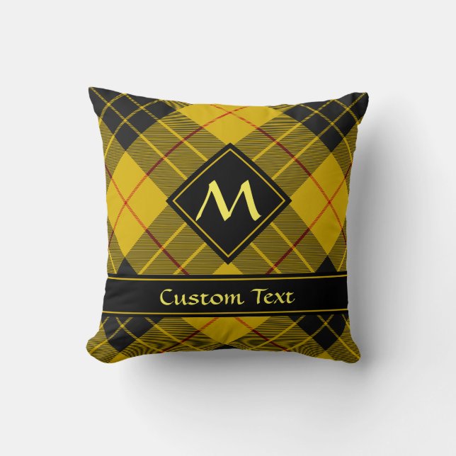 Clan Macleod van Lewis Tartan Kussen (Voorkant)
