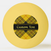 Clan Macleod van Lewis Tartan Pingpongballen (Achterkant)