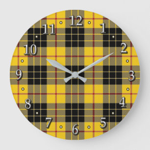 Clan MacLeod van Lewis Tartan Scottish Dream Clock Grote Klok