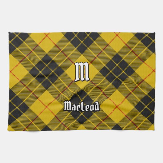 Clan Macleod van Lewis Tartan Theedoek (Horizontaal)