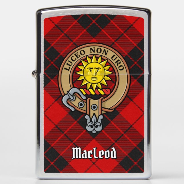 Clan MacLeod van Raasay Crest (Voorkant)