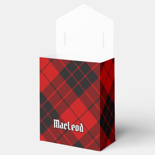 Clan MacLeod van Raasay Crest Bedankdoosjes (Geopend)