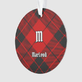 Clan Macleod van Raasay Tartan Ornament (voorkant)