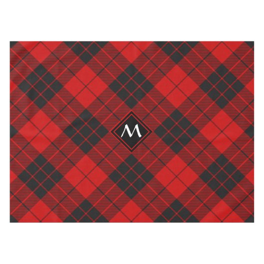 Clan Macleod van Raasay Tartan Tafelkleed (Voorkant (Horizontaal))