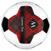 Clan Macleod van Raasay Tartan Voetbal (Gedraaid)