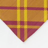 Clan MacMillan Crest over jurk Tartan Fleece Deken (Hoek)