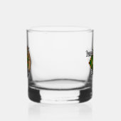 Clan MacMillan Crest over Tartan Whisky Glas (Links)