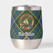 Clan MacMillan Crest sur la chasse Tartan (Avant)