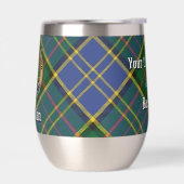 Clan MacMillan Crest sur la chasse Tartan (Gauche)