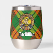 Clan MacMillan Crest sur Tartan (Avant)