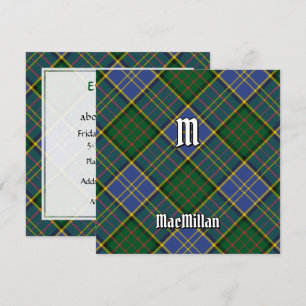 Clan MacMillan Hunting Tartan Kaart