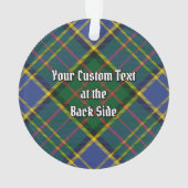 Clan MacMillan Hunting Tartan Ornament (achterkant)