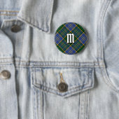 Clan MacMillan Hunting Tartan Ronde Button 5,7 Cm (In situ)