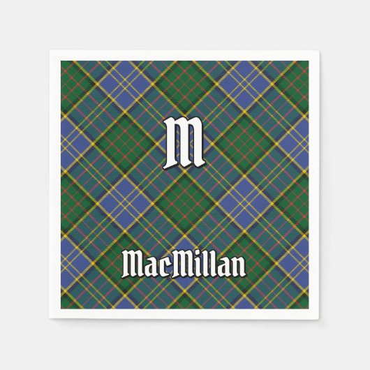 Clan MacMillan Hunting Tartan Servet (Voorkant)