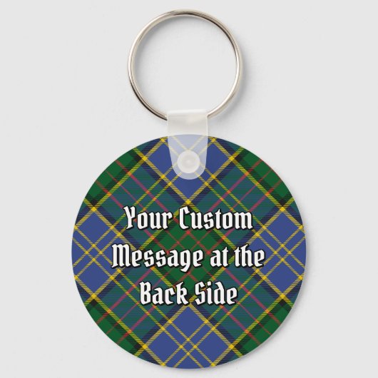 Clan MacMillan Hunting Tartan Sleutelhanger (Achterkant)