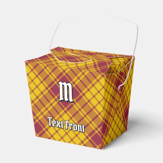 Clan MacMillan Jurk Tartan Bedankdoosjes (Voorkant Zijde)