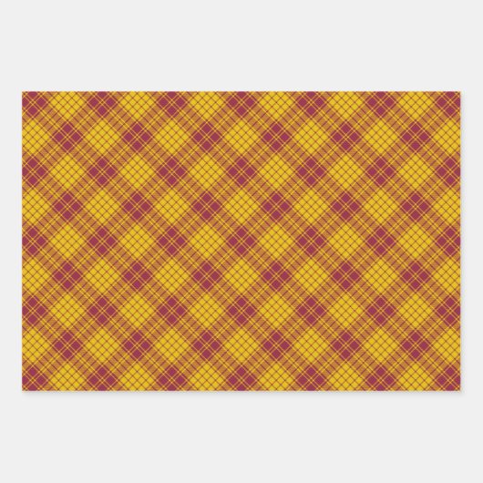 Clan MacMillan Jurk Tartan Inpakpapier Vel (Voorkant 2)