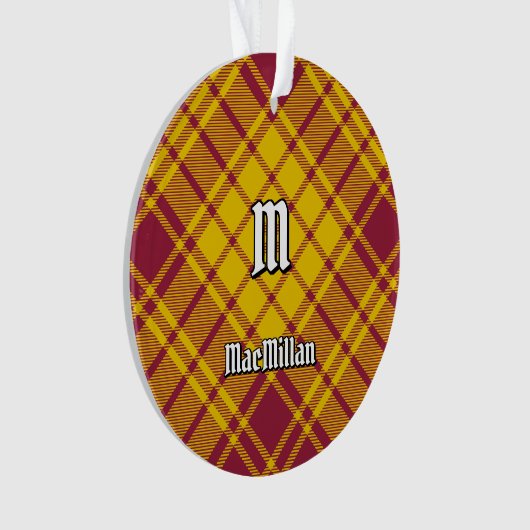 Clan MacMillan Jurk Tartan Ornament (voorkant)