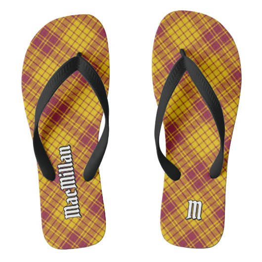 Clan MacMillan Jurk Tartan Teenslippers (Voetbed)
