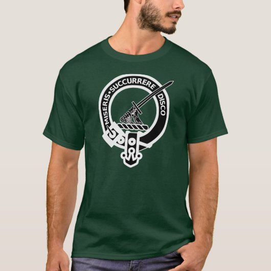 Clan MacMillan reverse afbeelding T-shirt (Voorkant)