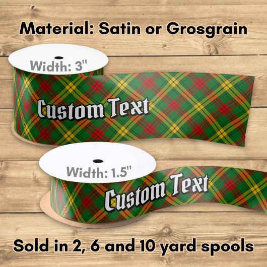 Clan MacMillan Tartan Lint