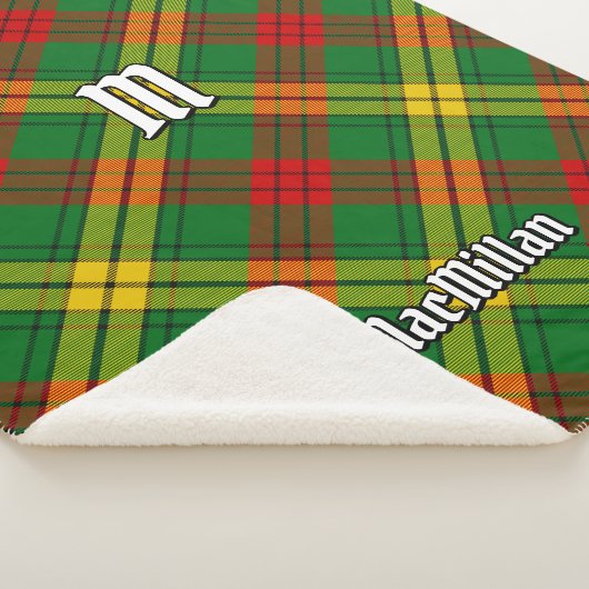 Clan MacMillan Tartan Sherpa Deken (3/4)