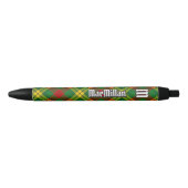 Clan MacMillan Tartan Zwarte Inkt Pen (Voorkant)