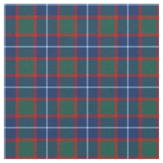 Clan MacNab Tartan Stof (Close Up)