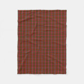Clan MacNaughton Tartan Fleece Deken (Voorkant)