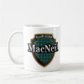 Clan MacNeil Scottish Dynasty Tartan Mugs Cups (Gauche)