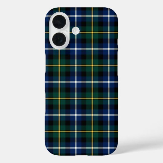 Clan MacNeil Tartan Blue en Green Pset Case-Mate iPhone Case (Achterkant)