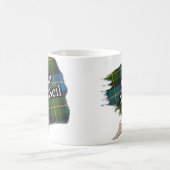 Clan MacNeil Tartan Paint Brush Cup Mug (Centre)
