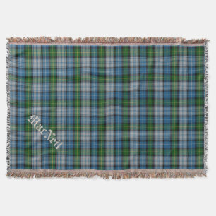 Clan MacNeil Tartan Pset Custom Throw Blanket Deken