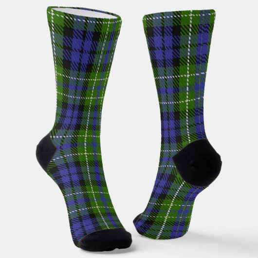 Clan MacNeill Tartan Sokken (Gebogen)
