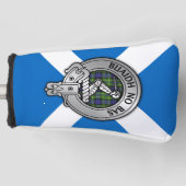 Clan MacNeill van Gigha Crest & Tartan Golfheadcover (Voorkant)