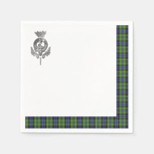 Clan MacNeill van Gigha Tartan Servet