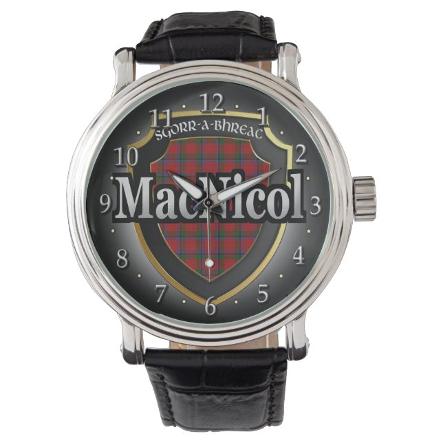 Clan MacNicol Schotland viering horloge (Voorkant)
