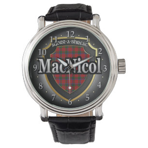 Clan MacNicol Scotland Celebration Watch Horloge