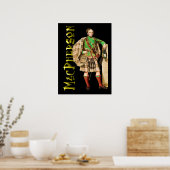 Clan MacPherson affiche Scottish Highland Dream (Cuisine)