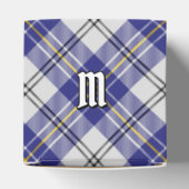 Clan MacPherson Blauw Jurk Tartan Favor Box Bedankdoosjes (Bovenkant)
