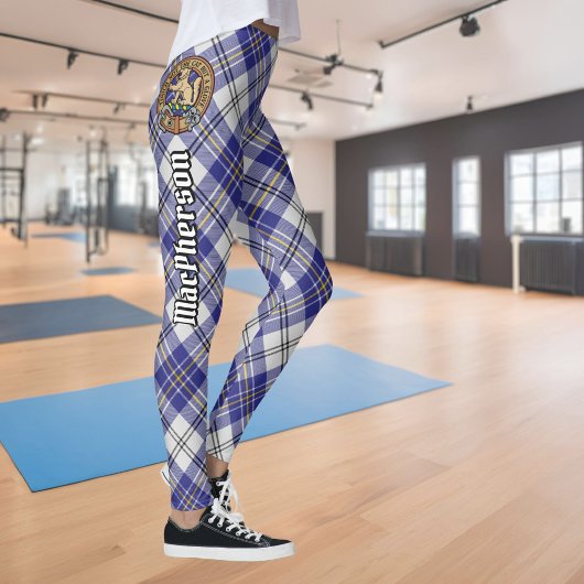 Clan MacPherson Blauw Jurk Tartan Leggings