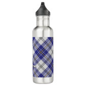 Clan MacPherson Blauwe Jurk Tartan Waterfles (Rechts)